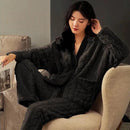 Ensemble d'intérieur cocooning en flanelle