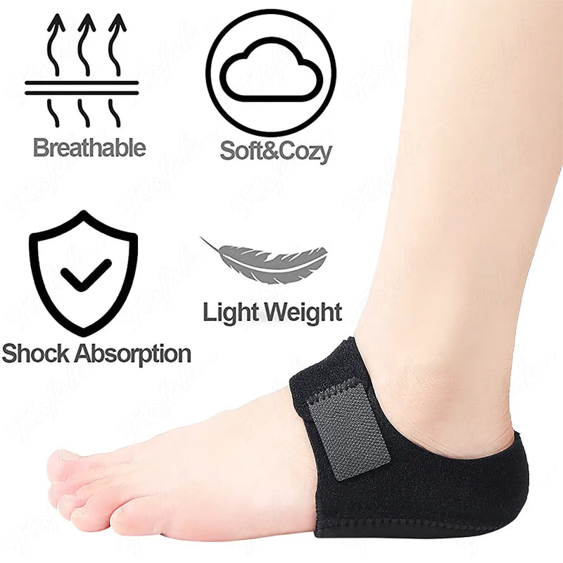 Semelles Protèges-Talons en silicone - Fasciite Plantaire