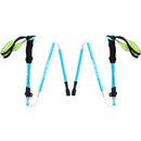 Bâton de marche en carbone télescopique & pliable