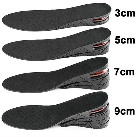 Semelles grandissantes à talonnette réglable