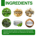 Lot de 15 Patchs genoux anti inflammatoires aux plantes