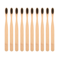 Brosse à dent en Bambou - Lot de 10