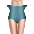 Lot de 3 Culottes gainantes sans couture en soie glacée