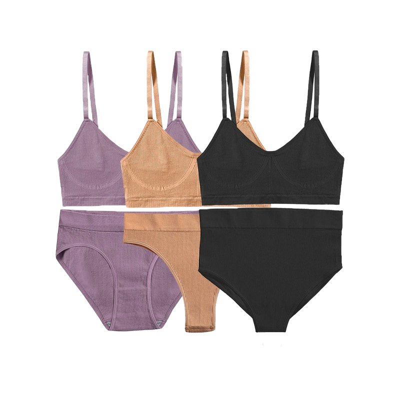 Ensemble sous-vêtement sans coutures comfy+