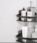 Étagère d'angle murale en alliage d'aluminium - Sans perçage