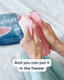 Bonnet en gel anti maux de tête