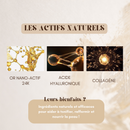 20x Patchs yeux anti-cernes Or Collagène & Acide Hyaluronique