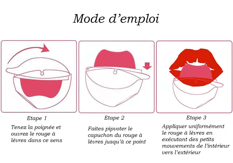 Rouge à lèvres Express & Sans transfert - 1 ACHETÉ = 1 OFFERT