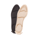 Semelles à coussinets intégrés